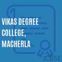Vikas Degree College, Macherla Logo