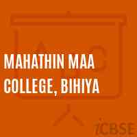 Mahathin Maa College, Bihiya Logo
