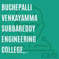Buchepalli Venkayamma Subbareddy Engineering College, Ongole-Kurnool Road, Chimakurthy-523 226,(CC-HR) Logo