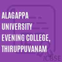 Alagappa University Evening College, Thiruppuvanam Logo