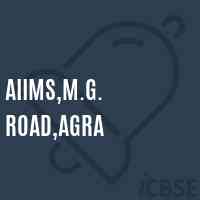 Aiims,M.G. Road,Agra College Logo
