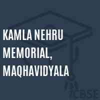 Kamla Nehru Memorial, Maqhavidyala College Logo