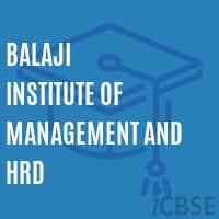 Balaji Institute of Management and Hrd Logo