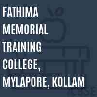 Fathima Memorial Training College, Mylapore, Kollam Logo