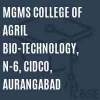 MGMs College of Agril Bio-Technology, N-6, CIDCO, Aurangabad Logo