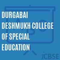 Durgabai Deshmukh College of Special Education Logo