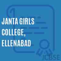Janta Girls College, Ellenabad Logo