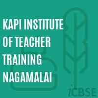 Kapi Institute of Teacher Training Nagamalai Logo