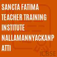 Sancta Fatima Teacher Training Institute Nallamannyackanpatti Logo