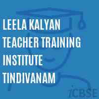 Leela Kalyan Teacher Training Institute Tindivanam Logo
