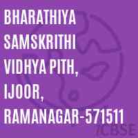 Bharathiya Samskrithi Vidhya Pith, Ijoor, Ramanagar-571511 College Logo