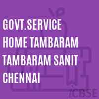 Govt.Service Home Tambaram Tambaram Sanit Chennai College Logo