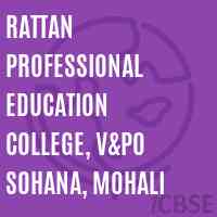 Rattan Professional Education College, V&PO Sohana, Mohali Logo