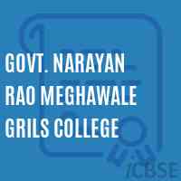 Govt. Narayan Rao Meghawale Grils College Logo