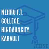 Nehru T.T. College, Hindauncity, Karauli Logo