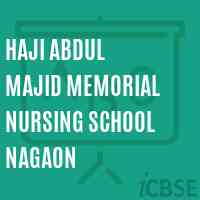 Haji Abdul Majid Memorial Nursing School Nagaon Logo