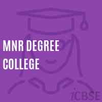 MNR Degree College Logo