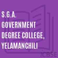 S.G.A. Government Degree College, Yelamanchili Logo
