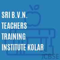 Sri B.V.N. Teachers Training Institute Kolar Logo