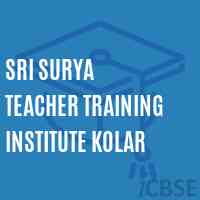 Sri Surya Teacher Training Institute Kolar Logo