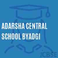 Adarsha Central School Byadgi Logo