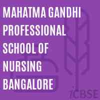 Mahatma Gandhi Professional School of Nursing Bangalore Logo