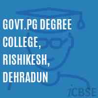 Govt.PG Degree College, Rishikesh, Dehradun Logo