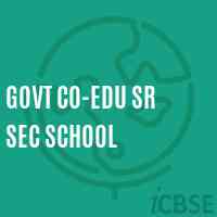 Govt Co-Edu Sr Sec School Logo