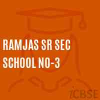 Ramjas Sr Sec School No-3 Logo