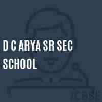 D C Arya Sr Sec School Logo