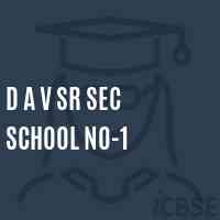 D A V Sr Sec School No-1 Logo