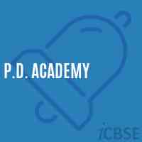P.D. Academy School Logo