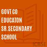 Govt Co Educaton Sr.Secondary School Logo