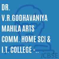 Dr. V.R.Godhavaniya Mahila Arts Comm. Home Sci & I.T. College - Porbandar Logo