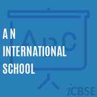 A N International School Logo