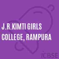 J.R.Kimti Girls College, Rampura Logo