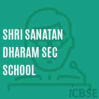 Shri Sanatan Dharam Sec School Logo
