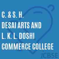 C. & S. H. Desai Arts and L. K. L. Doshi Commerce College Logo