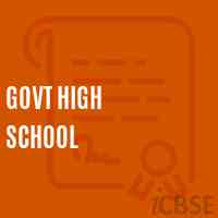 Govt High School Logo