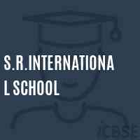 S.R.International School Logo