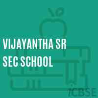Vijayantha Sr Sec School Logo