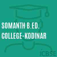 Somanth B.Ed. College-Kodinar Logo