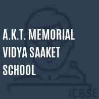 A.K.T. Memorial Vidya Saaket School Logo