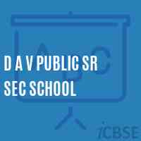 D A V Public Sr Sec School Logo