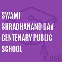 Swami Shradhanand Dav Centenary Public School Logo