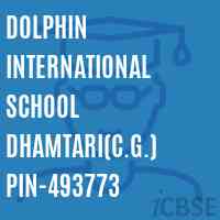 Dolphin International School Dhamtari(C.G.) Pin-493773 Logo