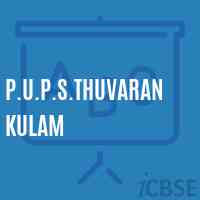 P.U.P.S.Thuvarankulam Primary School Logo
