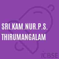 Sri.Kam.Nur.P.S. Thirumangalam Primary School Logo