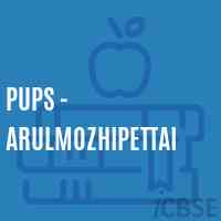 Pups - Arulmozhipettai Primary School Logo