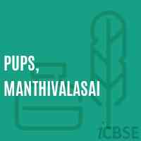 Pups, Manthivalasai Primary School Logo